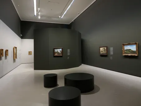 Ausstellungsansicht "Ferdinand Georg Waldmüller. Nach der Natur gemalt", Unteres Belvedere