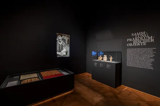 Ausstellungsansicht "Anni Albers. Constructing Textiles", Unteres Belvedere