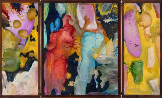 Erna Rosenstein, Triptychon der Stille und des Feuers