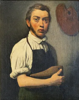 Oil on canvas  26 x 21 cm