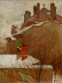 Öl auf Karton  24 x 17,8 cm