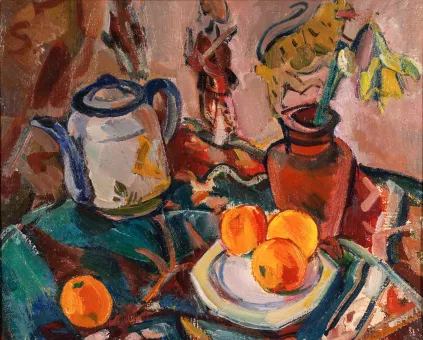 Öl auf Leinwand  54 x 44 cm