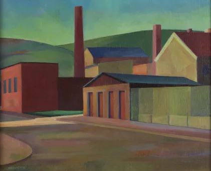 Öl auf Leinwand  49 x 60 cm