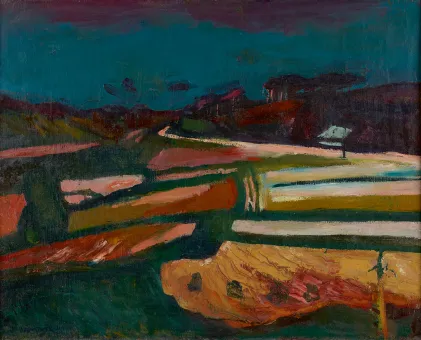 Oil on canvas  75 x 94.5 cm 
