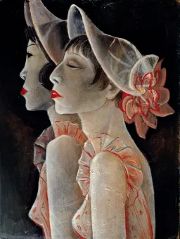 Öl auf Pappe   64 x 47 cm   