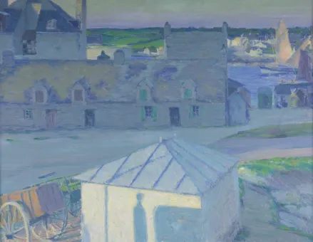 Oil on canvas  55 x 45.4 cm