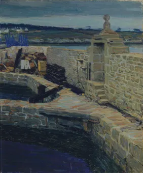 Oil on canvas  55 x 45.4 cm