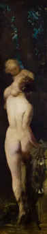 Öl auf Leinwand  314 x 70 cm