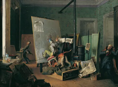 Josef Danhauser. Bilderzählungen