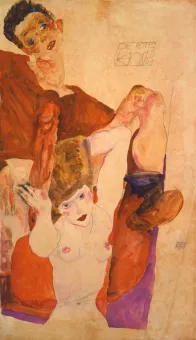 Watercolour and pencil on paper  48.2 x 28.2 cm
