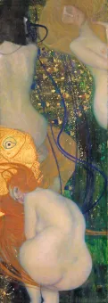 Oil on canvas  181 x 67 cm