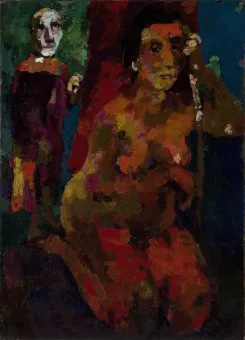 Oil on canvas  110.5 x 80 cm