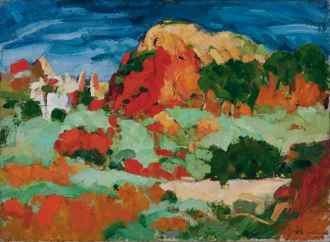 Öl auf Leinwand  51 x 70 cm