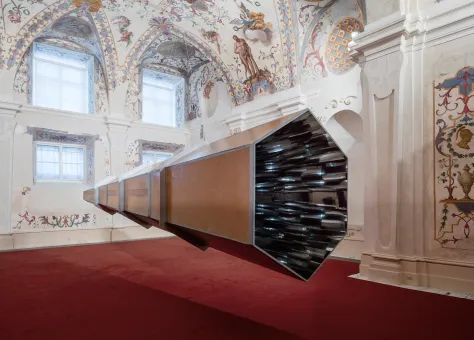 Installation view: BAROQUE BAROQUE, Winterpalais of Prince Eugene of Savoy, Vienna, 2015