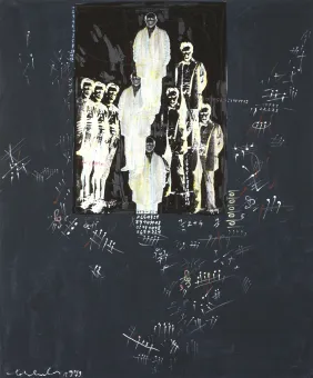Mixed Media  60 x 50 x 4,5 cm  