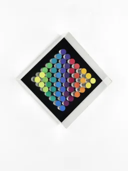 Plexiglas, Acrylfarbe  
