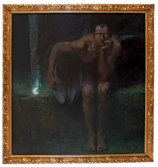 Öl auf Leinwand  161 × 152,5 cm