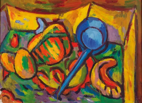 Öl auf Leinwand, 52,5 x 69 cm