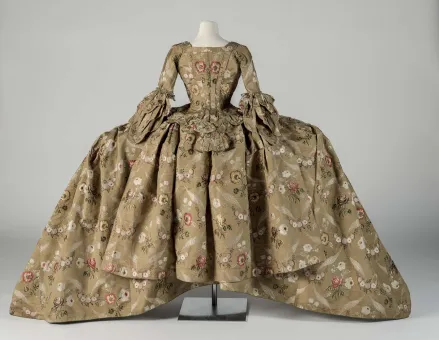 Eighteenth Century Court Mantua (Robe and Petticoat),17481750