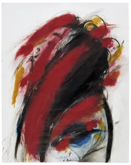 Öl und Mischtechnik auf Fotopapier  50,5 x 40,4 cm  