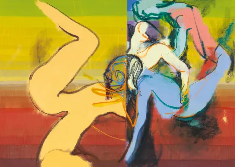 Öl auf Leinwand  200 x 270 cm