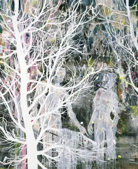 Öl auf Leinwand  284 × 232,3 cm