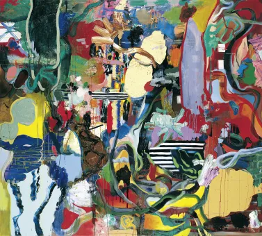 Öl auf Leinwand  185 × 200 cm
