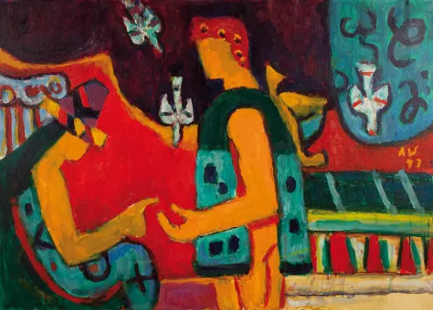 Alfred Wickenburg - Visionen in Farbe und Form