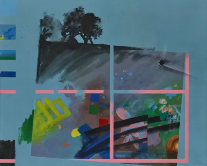 Acryl auf Leinwand  60 x 75 cm