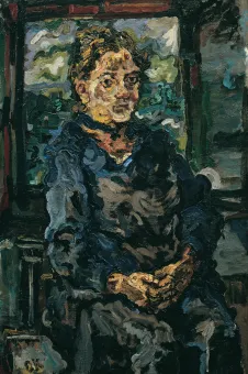 Oil on canvas  112 x 75 cm  