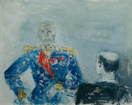Oil on canvas  36 x 45,5 cm  