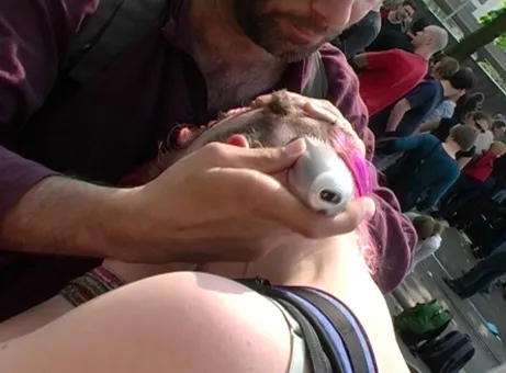 Video (colour, sound), 14 min  