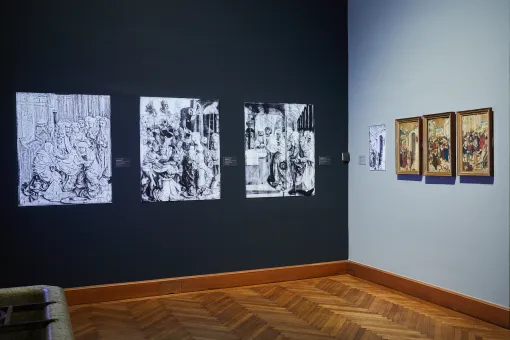 Exhibition view "The Master of Mondsee"