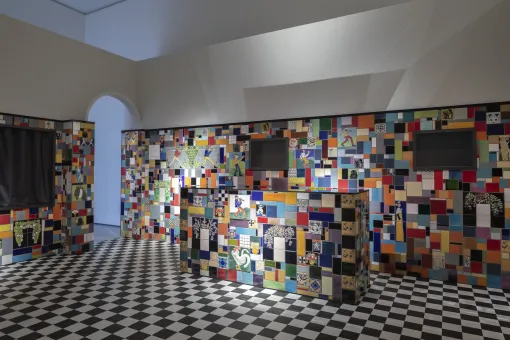 Ausstellungsansicht INTO THE NIGHT 