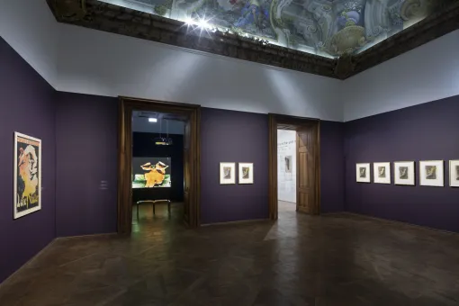 Ausstellungsansicht INTO THE NIGHT 