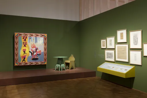 Ausstellungsansicht INTO THE NIGHT 