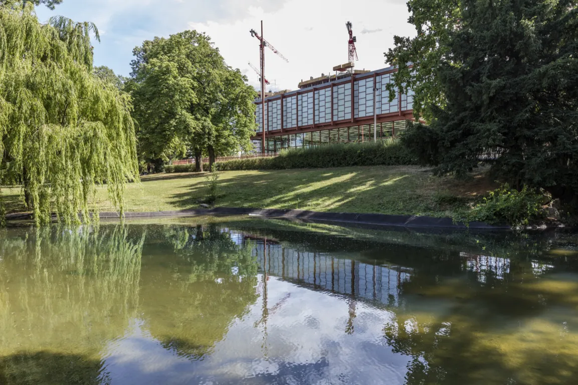 Belvedere 21 Aussenansicht vom Schweizer Garten