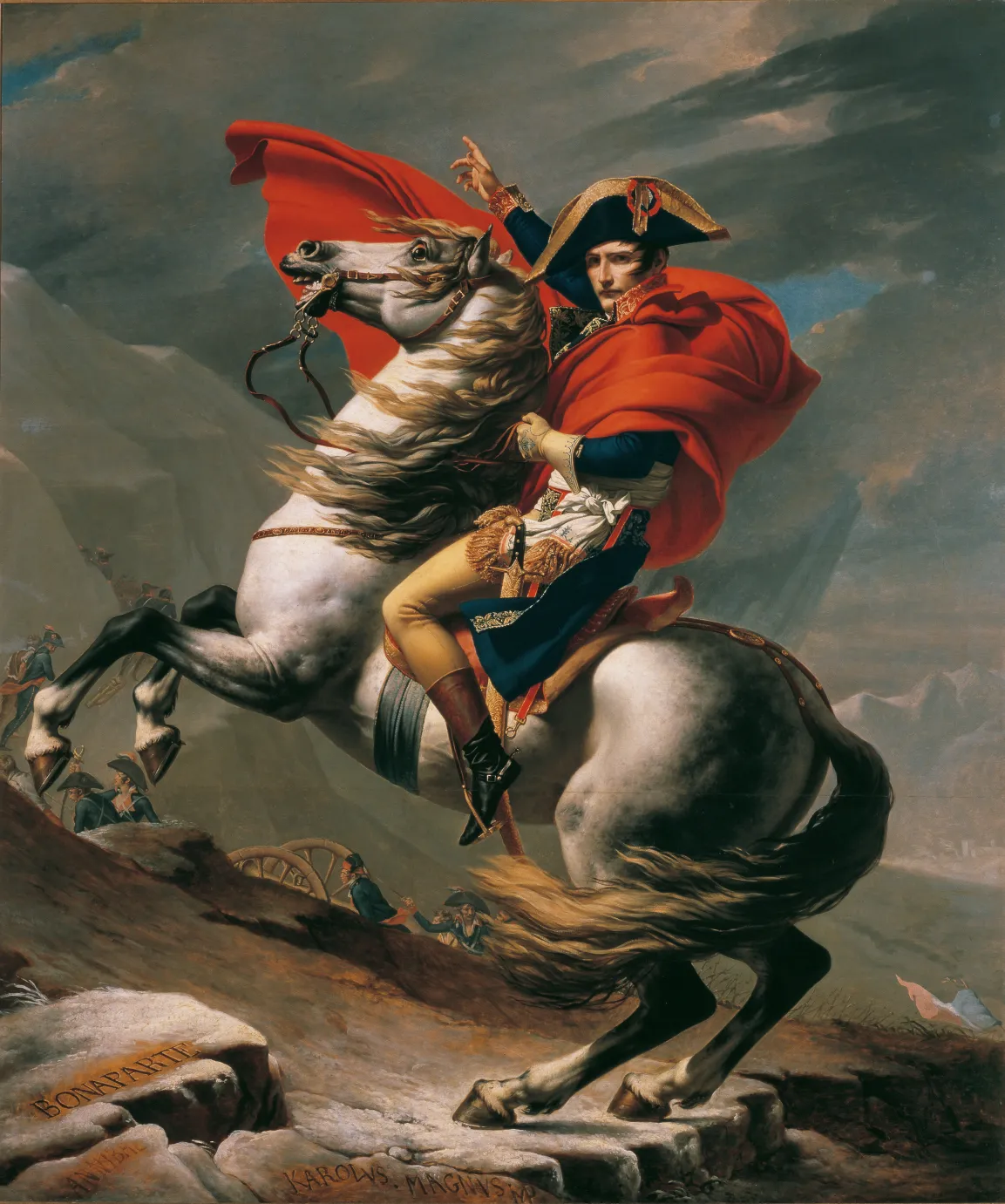 Napoleon am Pferd