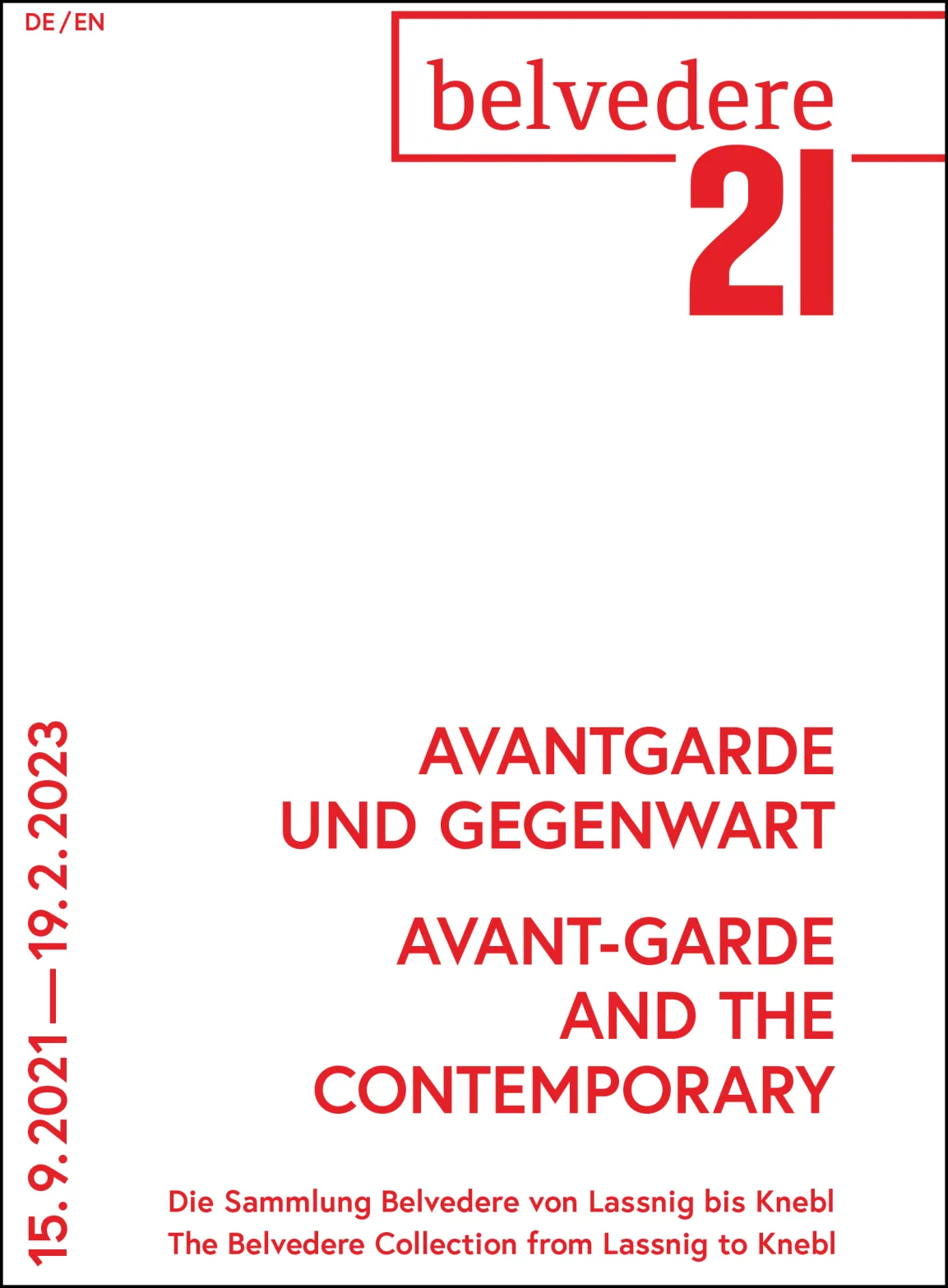 Booklet Avantgarde und Gegenwart Cover