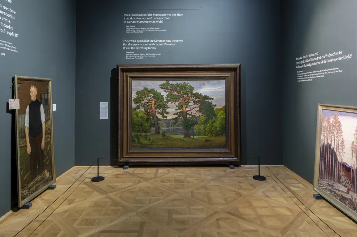 Ausstellungsansicht "GROW. Der Baum in der Kunst"