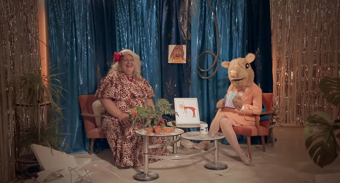 Eva Egermann, Cordula Thym, C-TV, 2023, Still