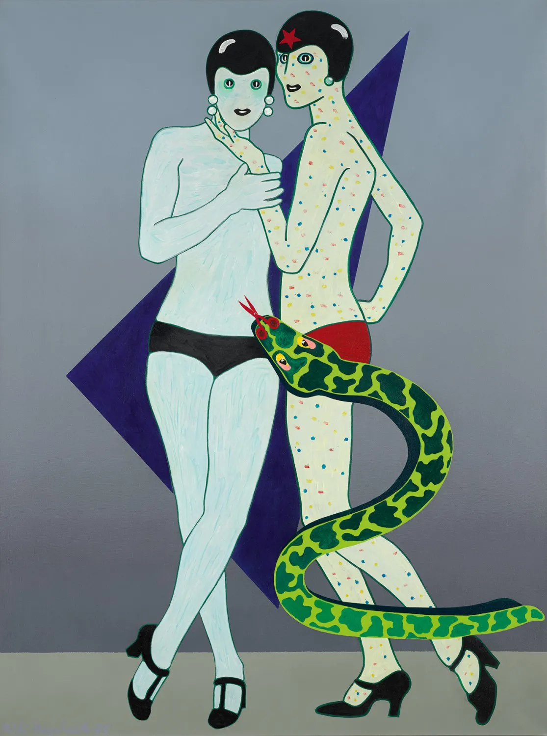 Kiki Kogelnik, Triangle, 1975