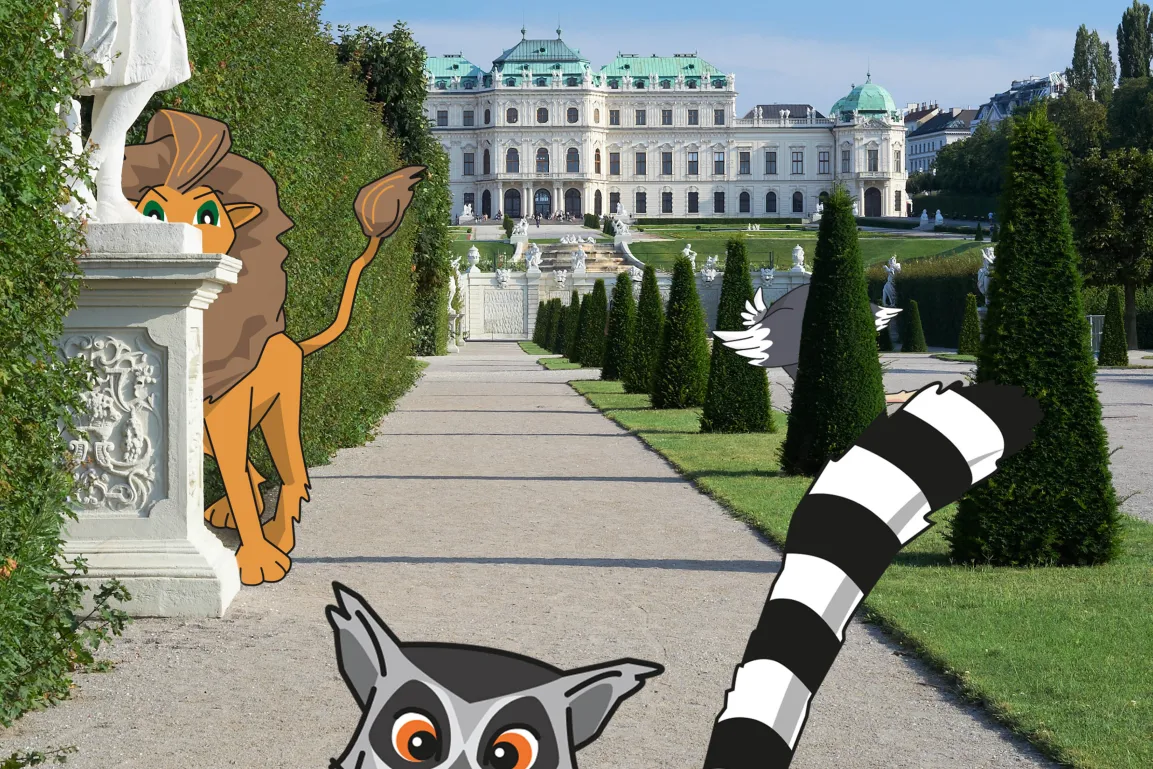 Tiere im Schlossgarten