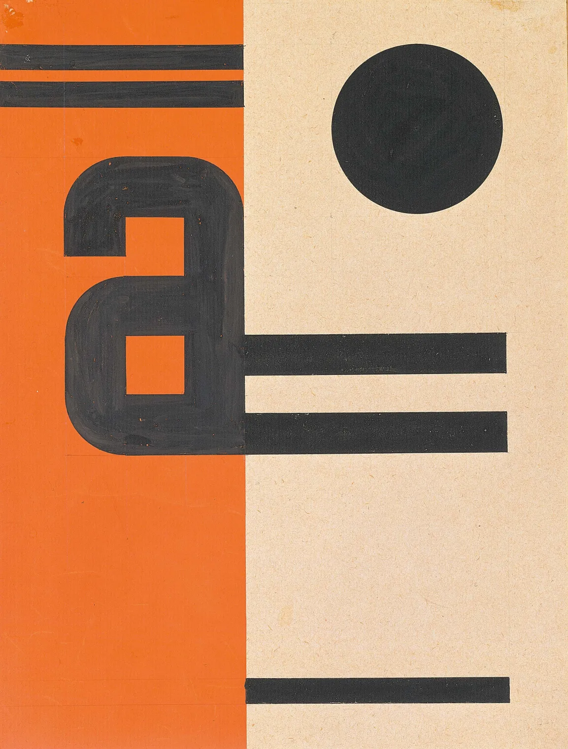 Coverdesign für das Magazin Avanhard in Orangetönen
