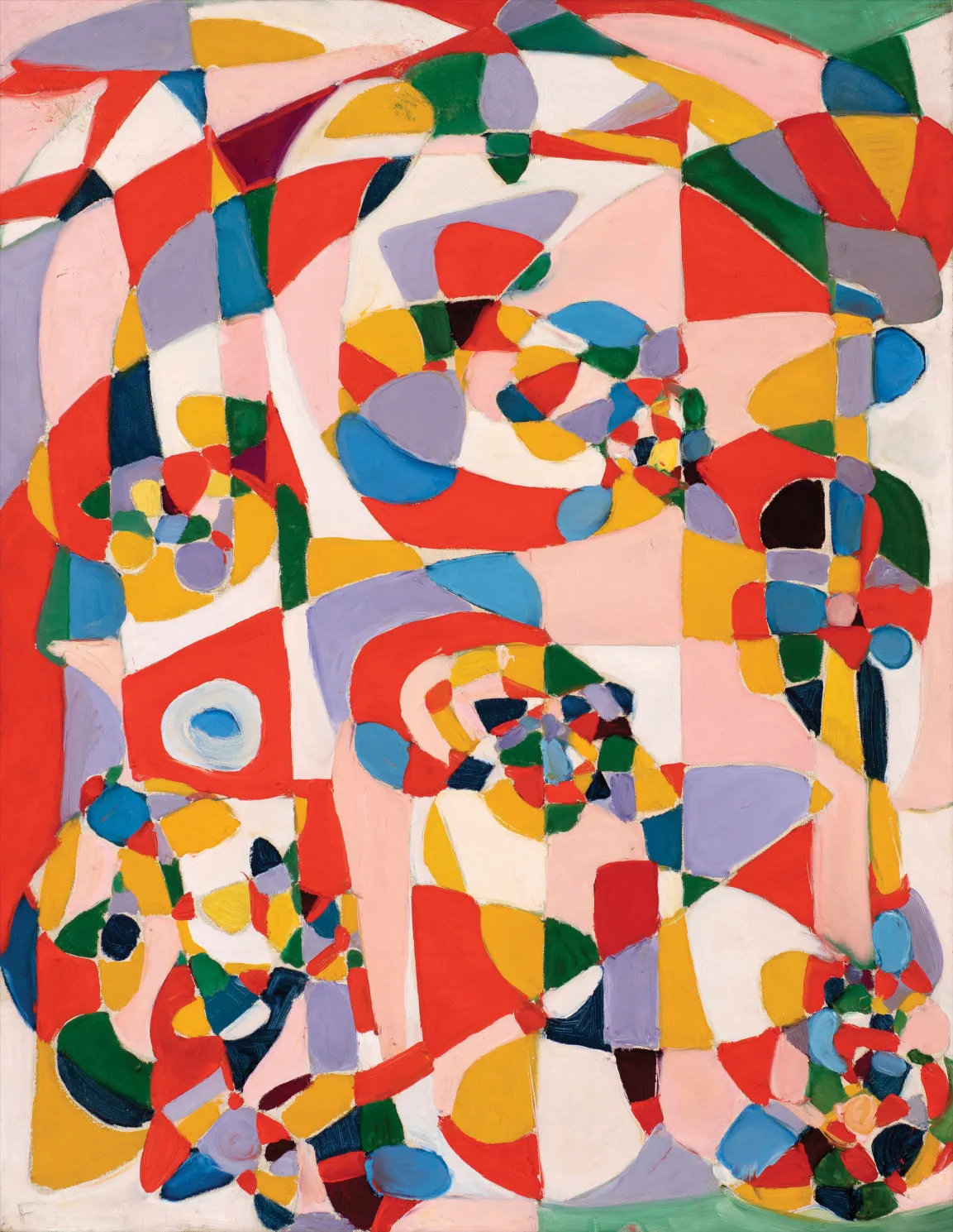 Fahr El Nissa Zeid, Untitled (Komposition), um 1949