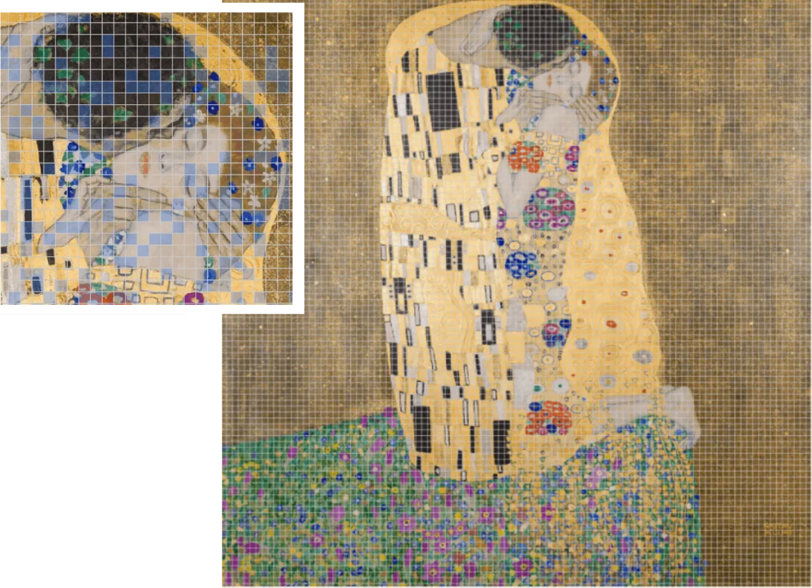 Klimt Pixelmap