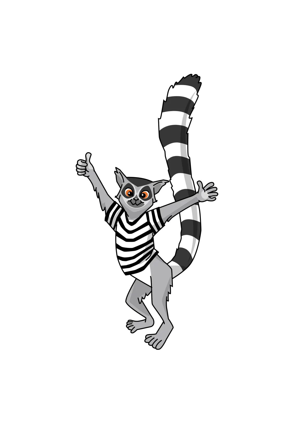 Lemur Illustration