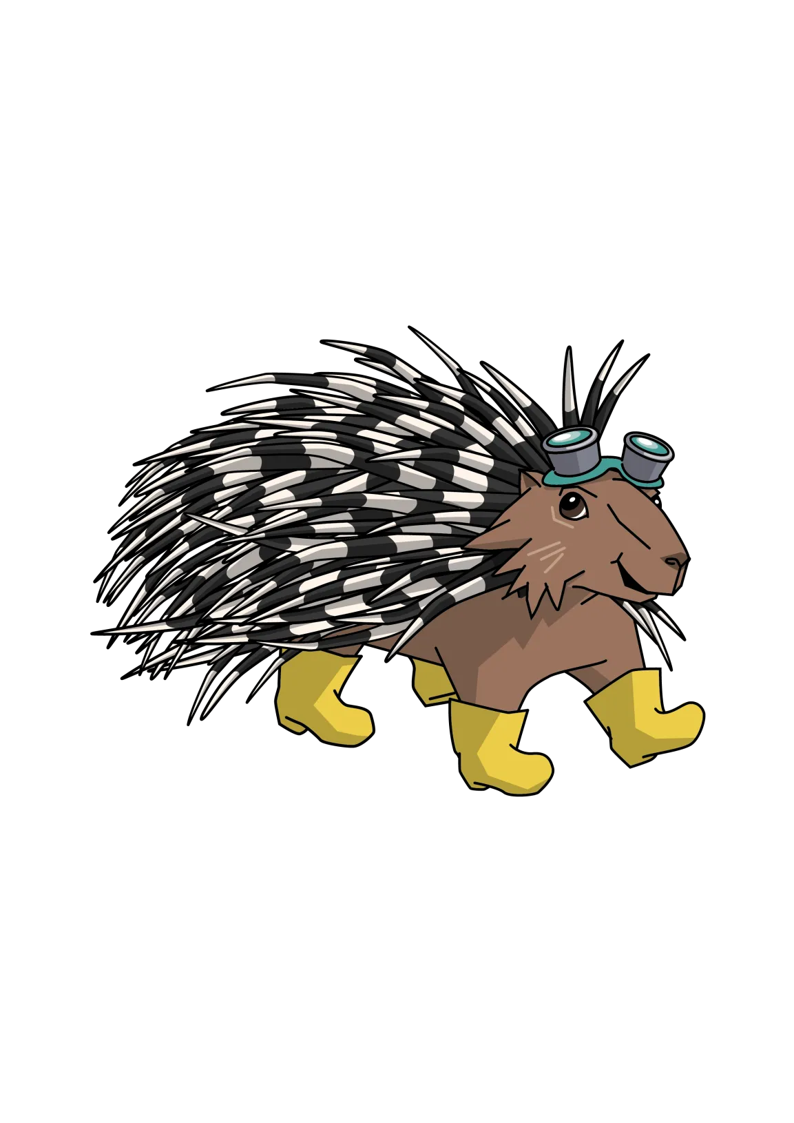 Stachelschwein Illustration