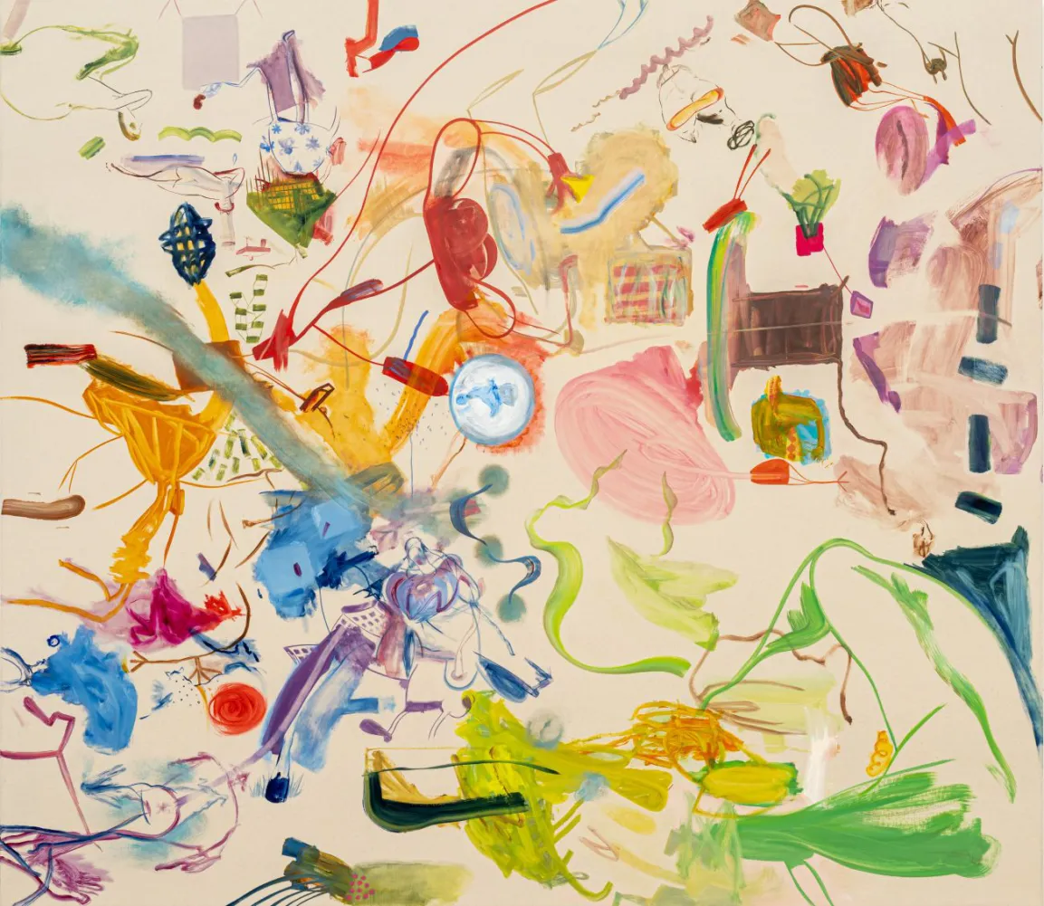 Sue Williams, The cosmos above, 2023