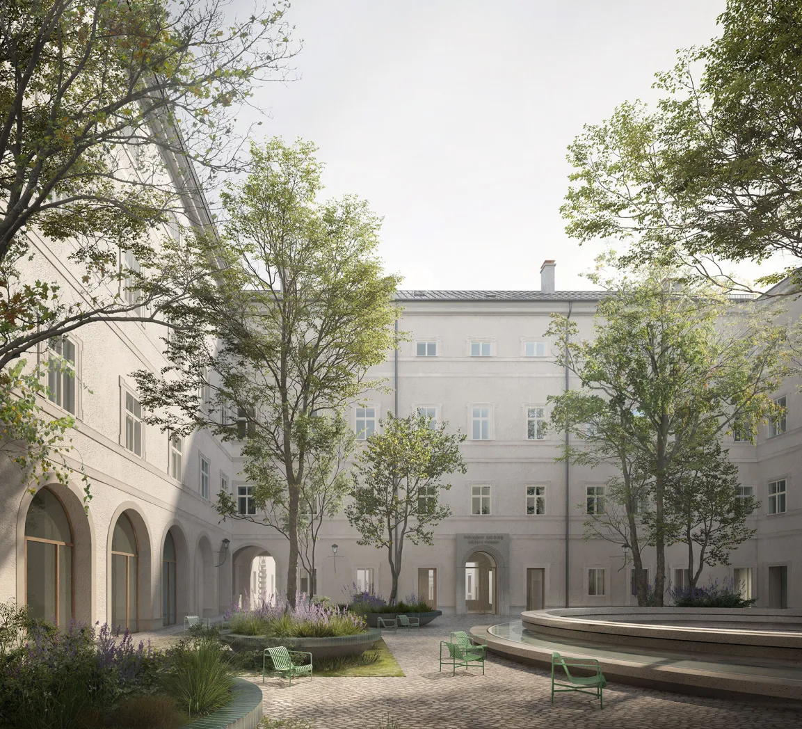 Visualization Belvedere Salzburg